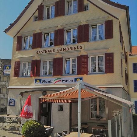 Pizzeria-Pension Gambrinus Walzenhausen Eksteriør bilde