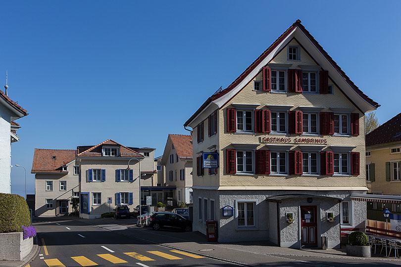 Pizzeria-Pension Gambrinus Walzenhausen Eksteriør bilde
