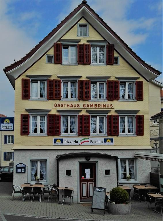 Pizzeria-Pension Gambrinus Walzenhausen Eksteriør bilde